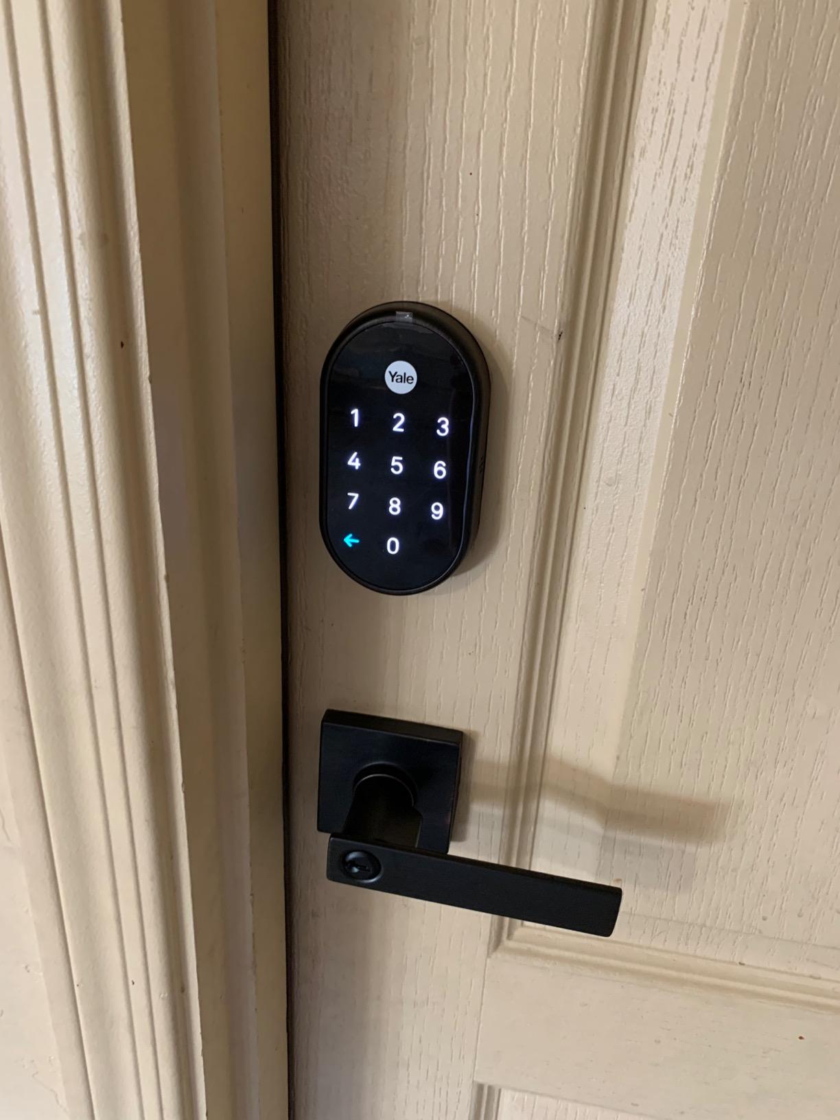 Google Nest x Yale Lock - Tamper-Proof Smart Lock for Keyless Entry - Keypad Deadbolt Lock for Front Door - Oil Rubbed Bronze customer photo 2