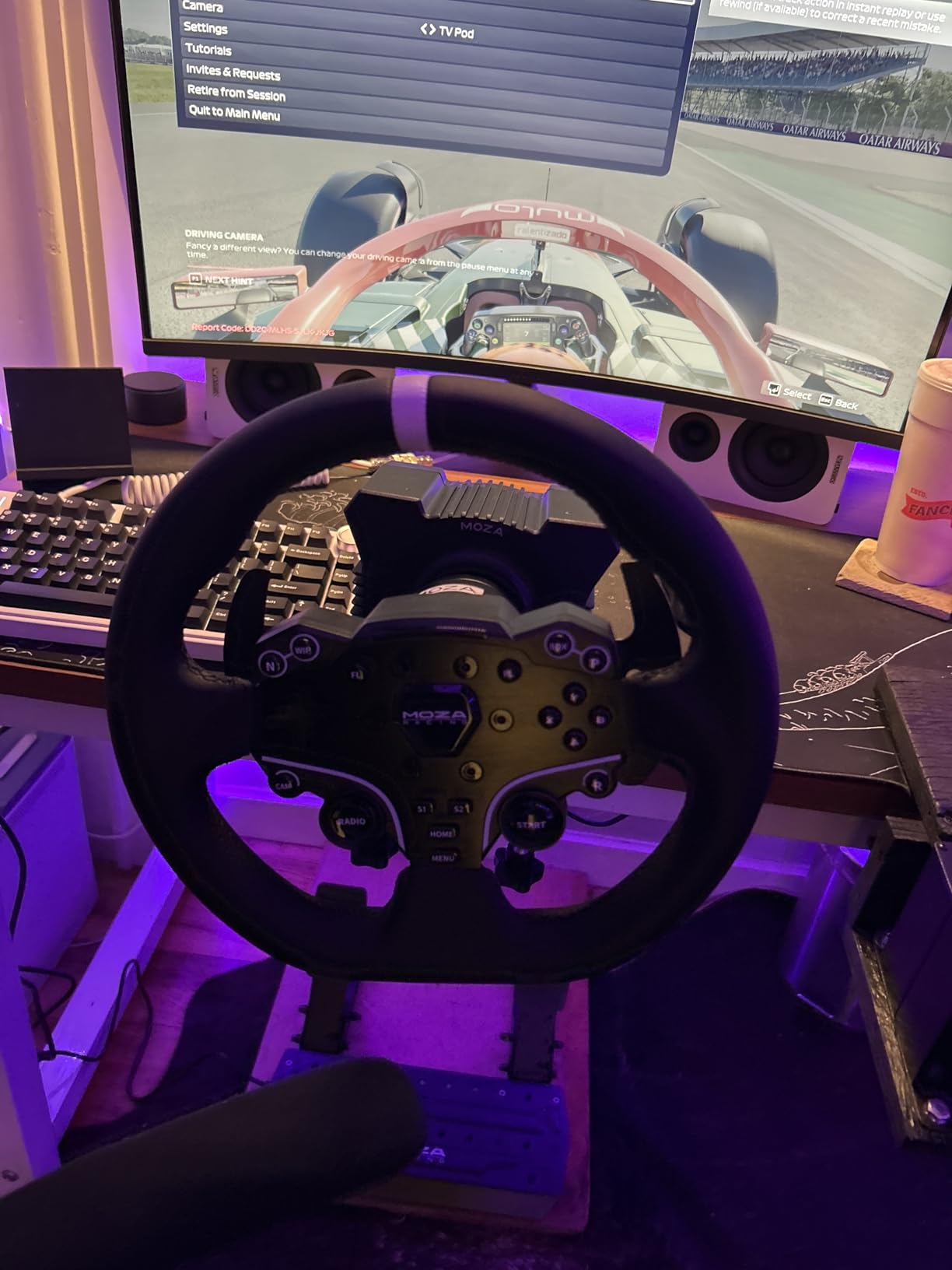 MOZA R5 Bundle Racing Simulator Direct Drive Base, Wheel & Pedal Kit for PC customer photo 2