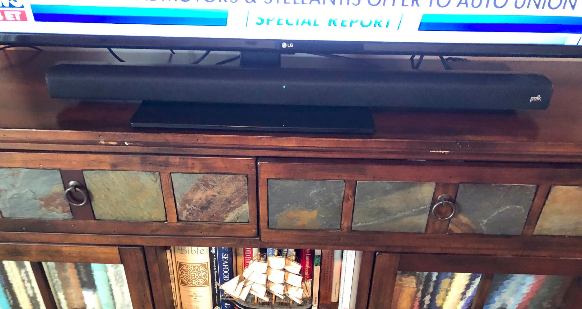 Polk Audio Signa S2 Ultra-Slim Sound Bar for Smart TV with Subwoofer customer photo 1