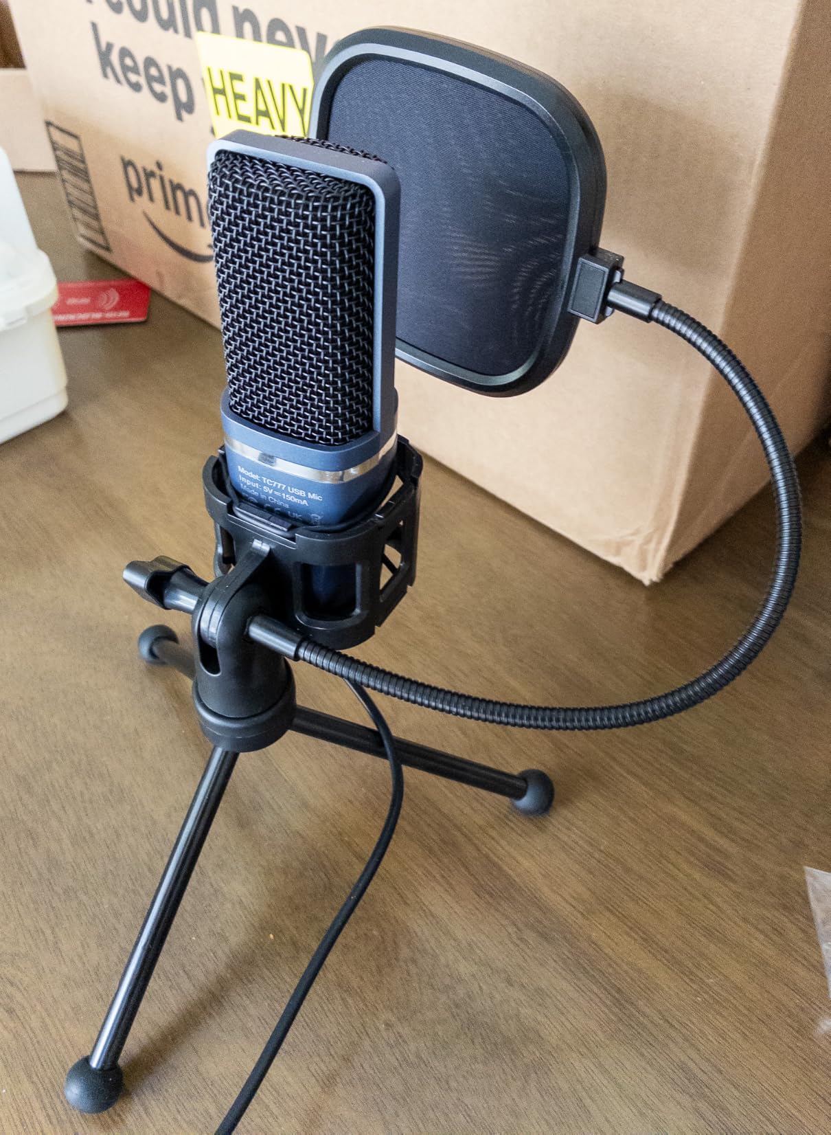 TONOR TC-777 USB Condenser Microphone for Streaming and Podcasting customer photo 2