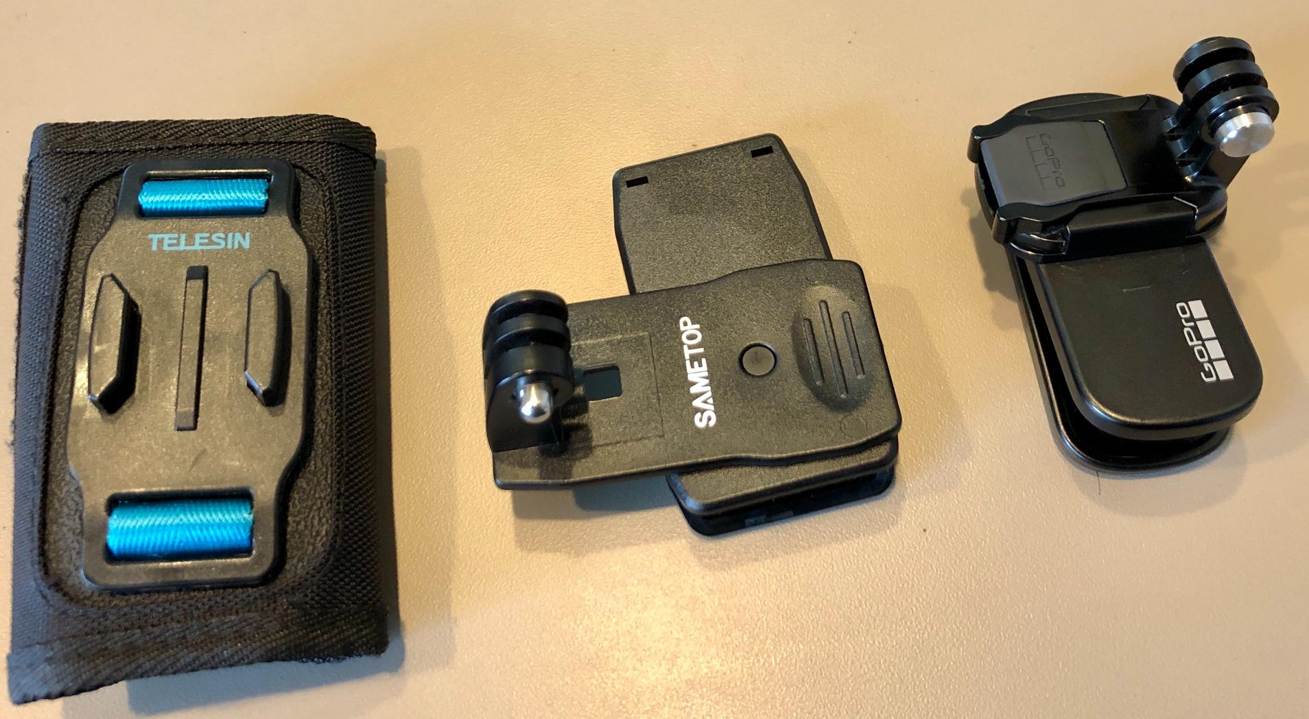 GoPro Magnetic Swivel Cameras Clip - Official GoPro Accessory, Black | Magnetic swivel clip with 360-degree rotation and mounting buckle for straps, metal surfaces and kickstand use customer photo 1