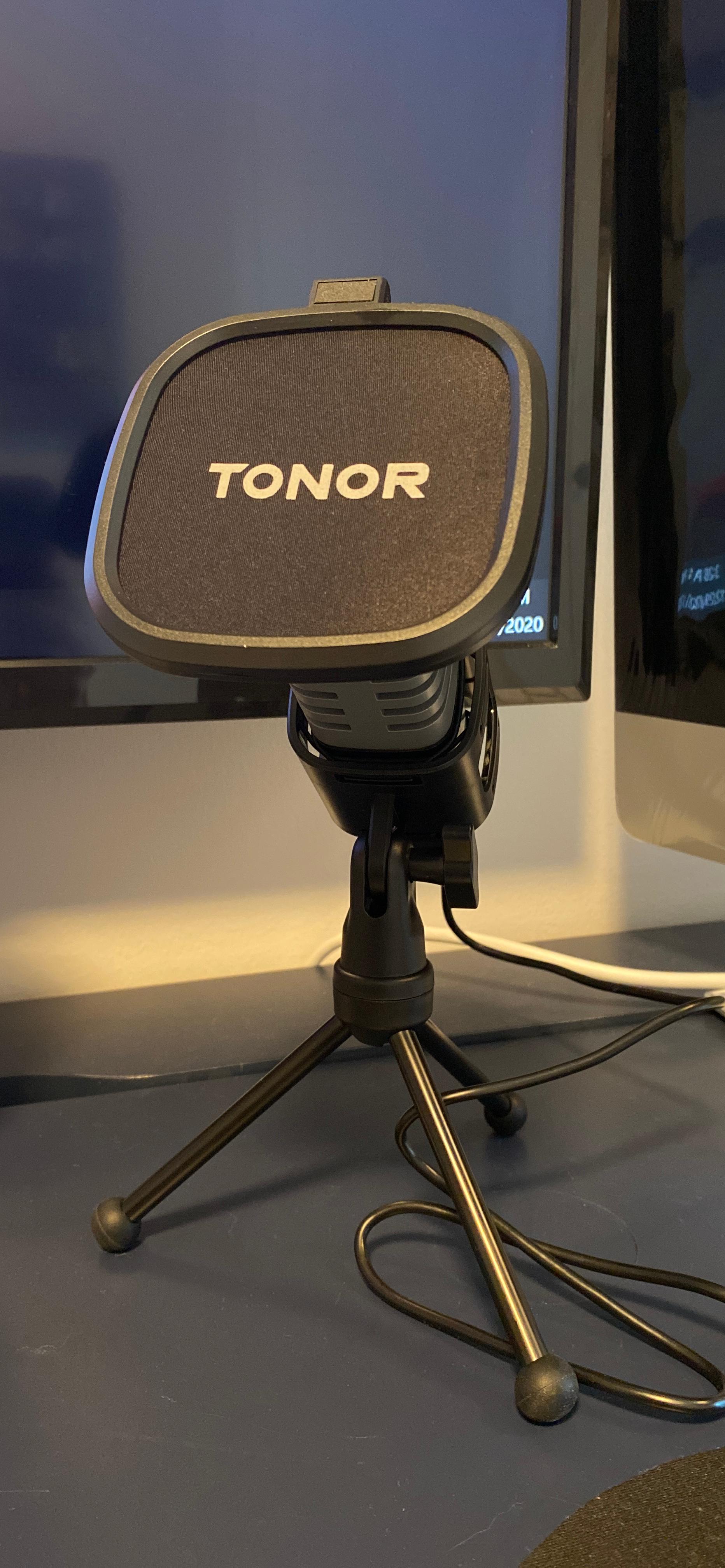TONOR USB Condenser Computer Microphone for Streaming and Podcasting customer photo 2