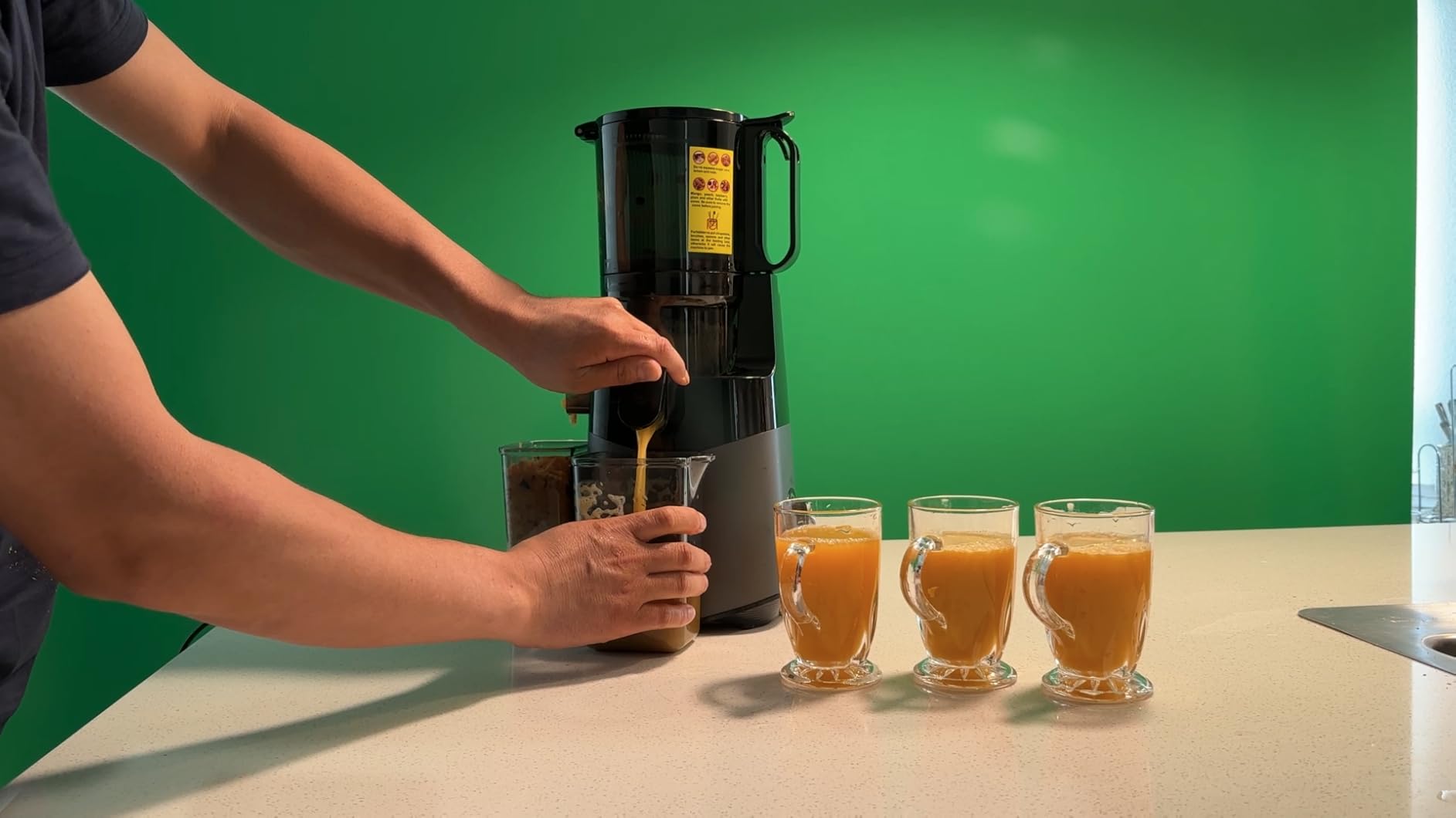 RAUBAY 78.7 x 82.7in Large Collapsible Green Screen Backdrop Portable Retractable Chroma Key Panel Photo Background with Stand for Video Conference, Photographic Studio, Streaming customer photo 2
