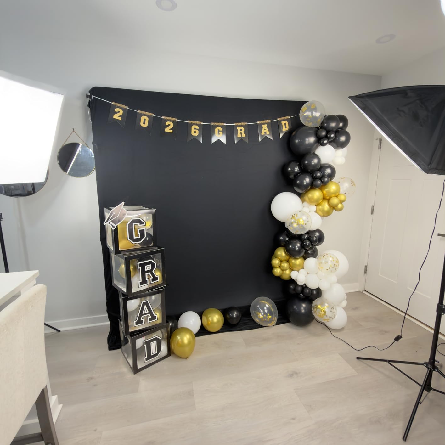 Skytex Softbox Lighting Kit 2Pack 20x28in Soft Box | 85W 2700-6400K E27 LED Bulb Continuous Photography Lighting, Photo Studio Lights Equipment for Camera Shooting, Video Recording customer photo 1