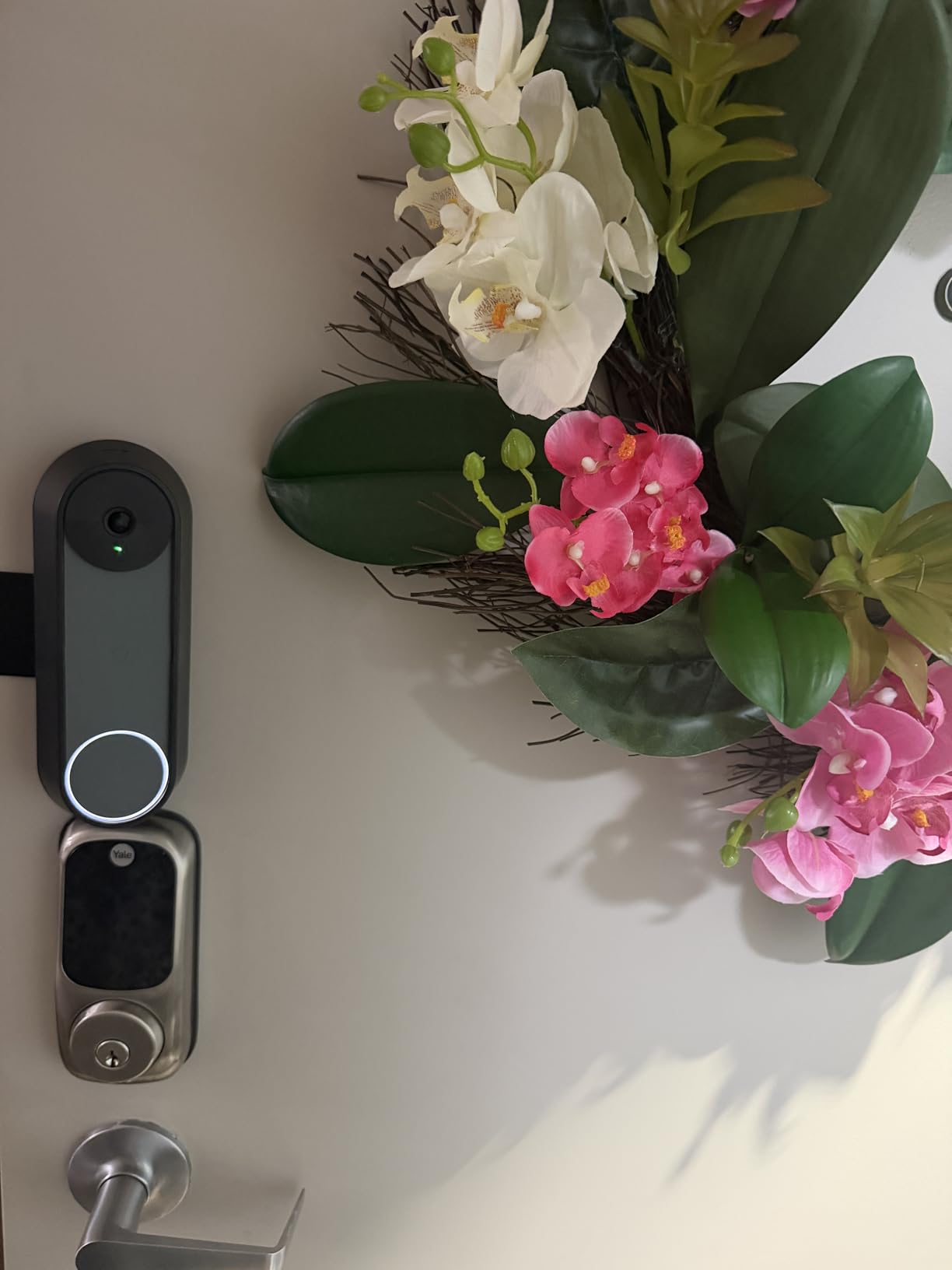 Google Nest Doorbell (Battery) - Ash | 6x digital zoom video doorbell, HD, 24/7 live view, Night vision, HDR, works with Google Home & Gemini customer photo 2