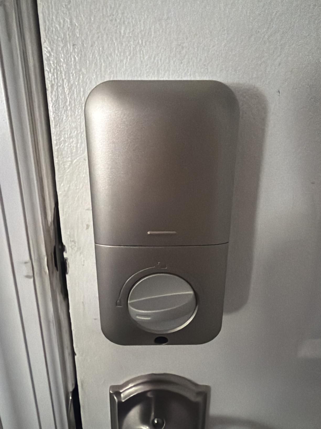 TEEHO TE001 Keyless Entry Door Lock with Keypad - Smart Deadbolt Lock for Front Door with 2 Keys - Auto Lock - Easy Installation - Satin Nickel customer photo 1