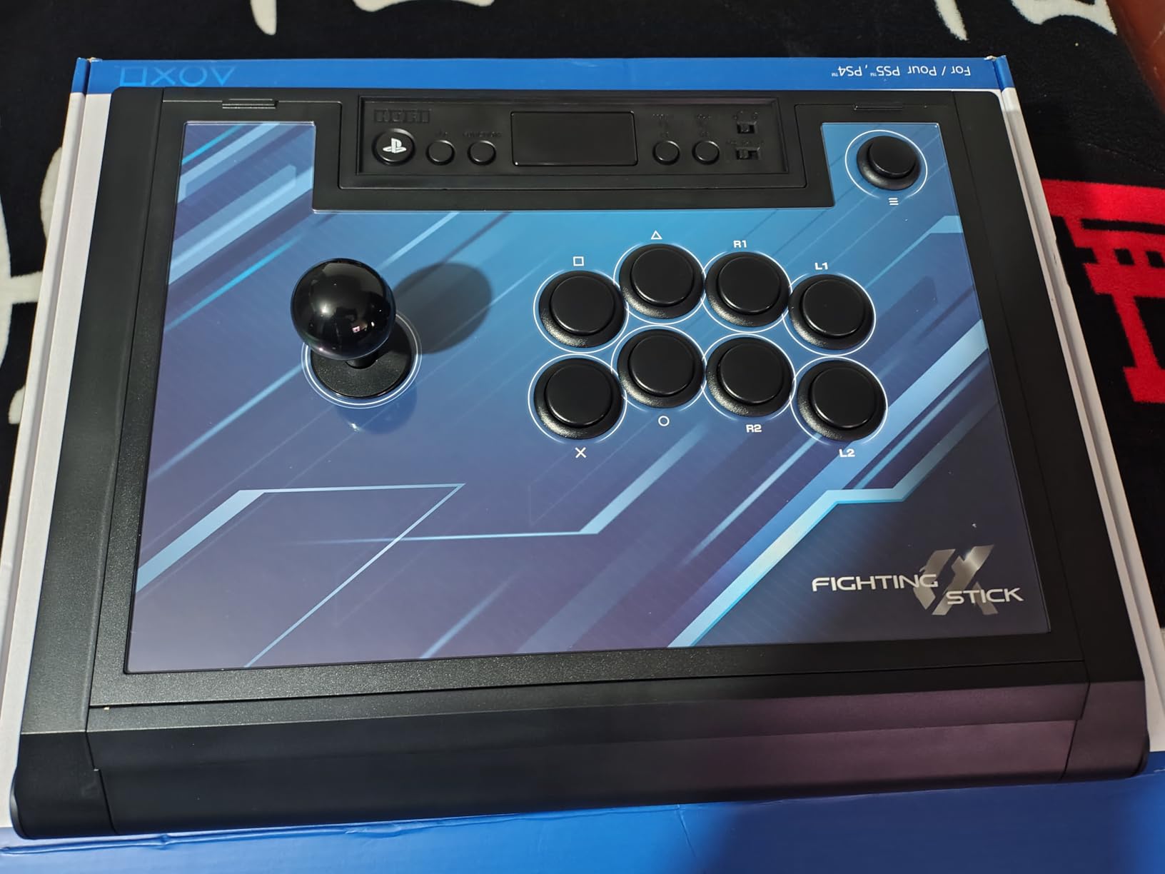 HORI PlayStation 5 Fighting Stick Alpha - Tournament Grade Fightstick for PS5, PS4, PC - Officially Licensed by Sony customer photo 1