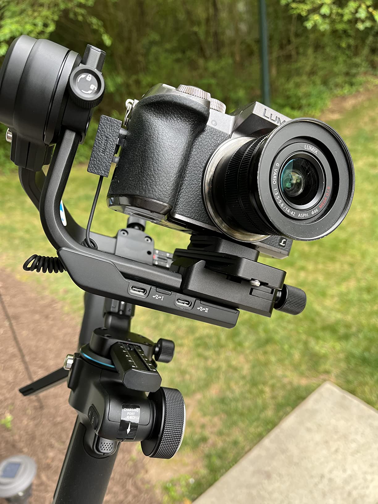 FeiyuTech SCORP-C Gimbal Stabilizer for Cameras DSLR and Mirrorless Camera, 3-Axis Camera Gimbal, 5.5lbs Payload, for Sony A7 IV A6300/A6400 A7S3 a9/a7 for Canon 5D3/80D for Nikon D7500/Z5/Z6 II customer photo 2