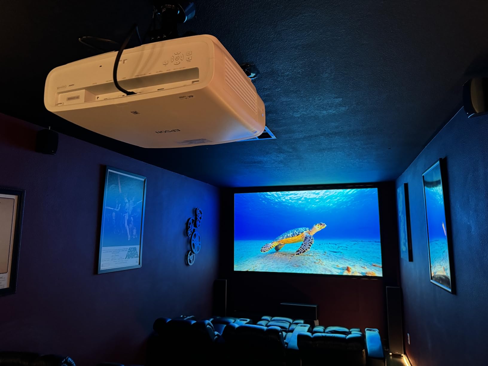Epson Home Cinema LS11000 4K PRO-UHD Laser Projector, HDR, HDR10+, 2,500 Lumens Color & White Brightness, HDMI 2.1, Motorized Lens, Lens Shift, Focus, Zoom, 3840 x 2160, 120 Hz, Home Theater, Gaming customer photo 2