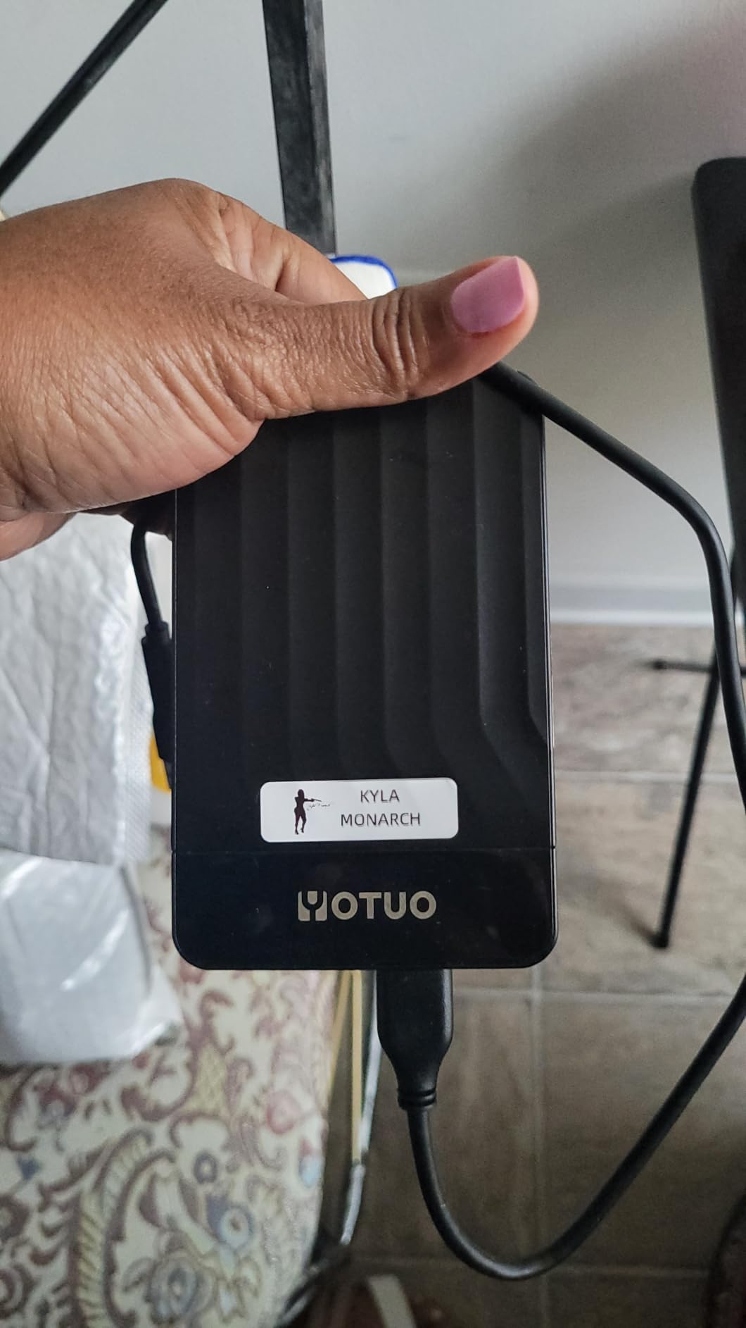 YOTUO 1TB External Hard Drive, Portable Storage Expansion HDD, USB 3.0 & USB-C for PC, Mac, Desktop, Laptop, Smartphone, PS4, Xbox One, Xbox 360, Office & Game customer photo 1