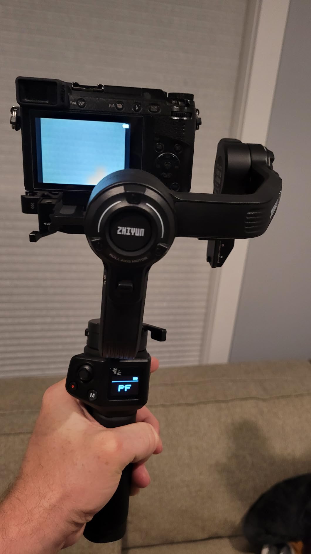 Zhiyun Weebill 3S Combo 3-Axis Gimbal Stabilizer for DSLR and Mirrorless Camera Compatible with Sony Nikon Canon Panasonic LUMIX Extendable Sling Grip Integrated Fill Light PD Fast Charge customer photo 2