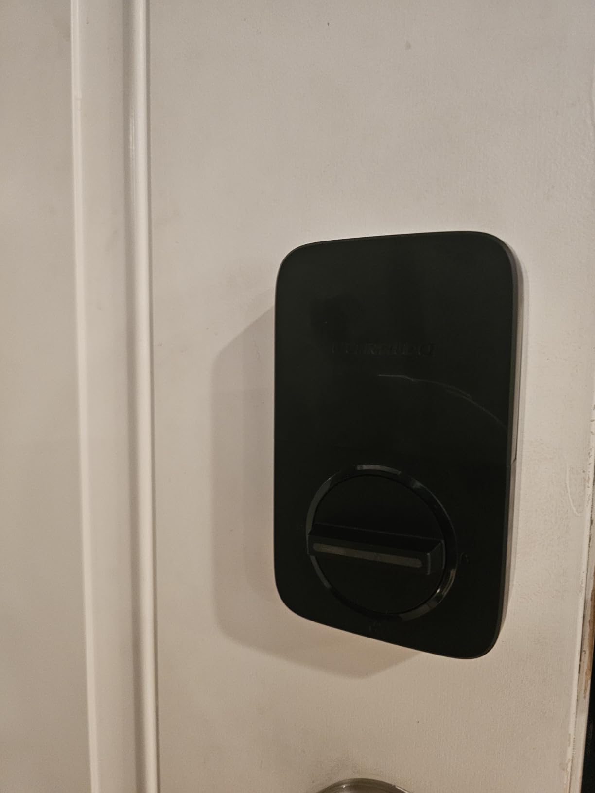 Ultraloq U-Bolt Pro WiFi Smart Lock with Door Sensor, Built in Wi-Fi Smart Deadbolt Lock for Front Door with Fingerprint ID, App Remote Control, Share Access, Auto Unlock, Auto Locking, Backlit Keypad customer photo 1