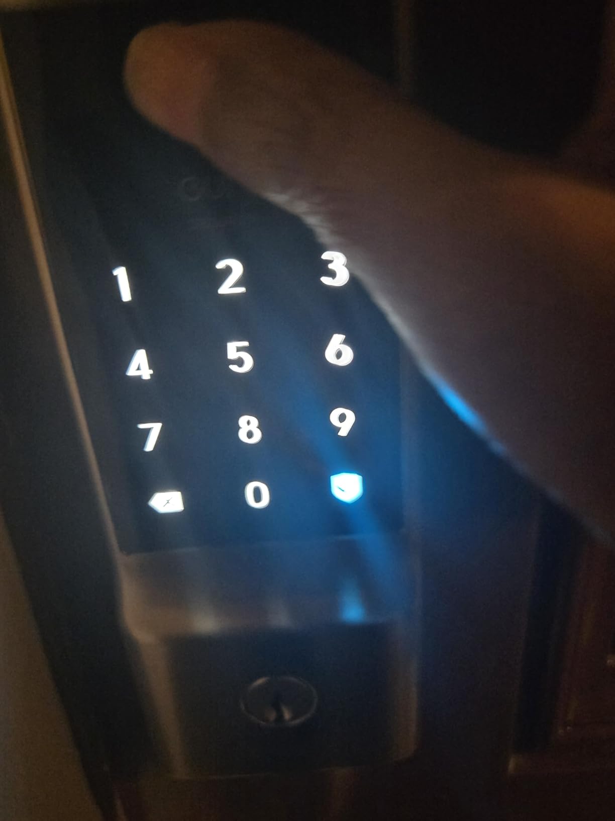 eufy Security Smart Lock C220, Fingerprint Keyless Entry Door Lock, Built-in Wi-Fi, App Remote Control, Front Door Smart Lock Deadbolt, 8Months Battery, IP53 Waterproof, BHMA Grade 3 customer photo 2