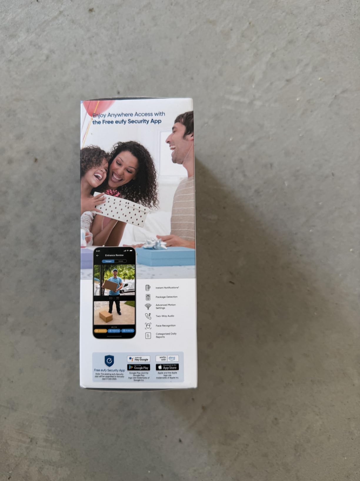eufy Security Video Doorbell E340, Dual Cameras, 2K FHD | No subscription, head-to-toe view, wireless or wired, color night vision, two-way talk, AI motion/package detection, 8GB. customer photo 2