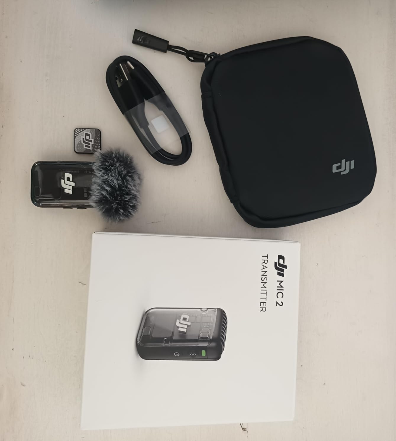 DJI Mic 2 (2 TX + 1 RX + Charging Case), All-in-one Wireless Microphone | Noise Cancelling, 32-bit Float Internal Recording, 250m (820 ft.) Range, Mic for iPhone, Android, Camera, Vlogs customer photo 2