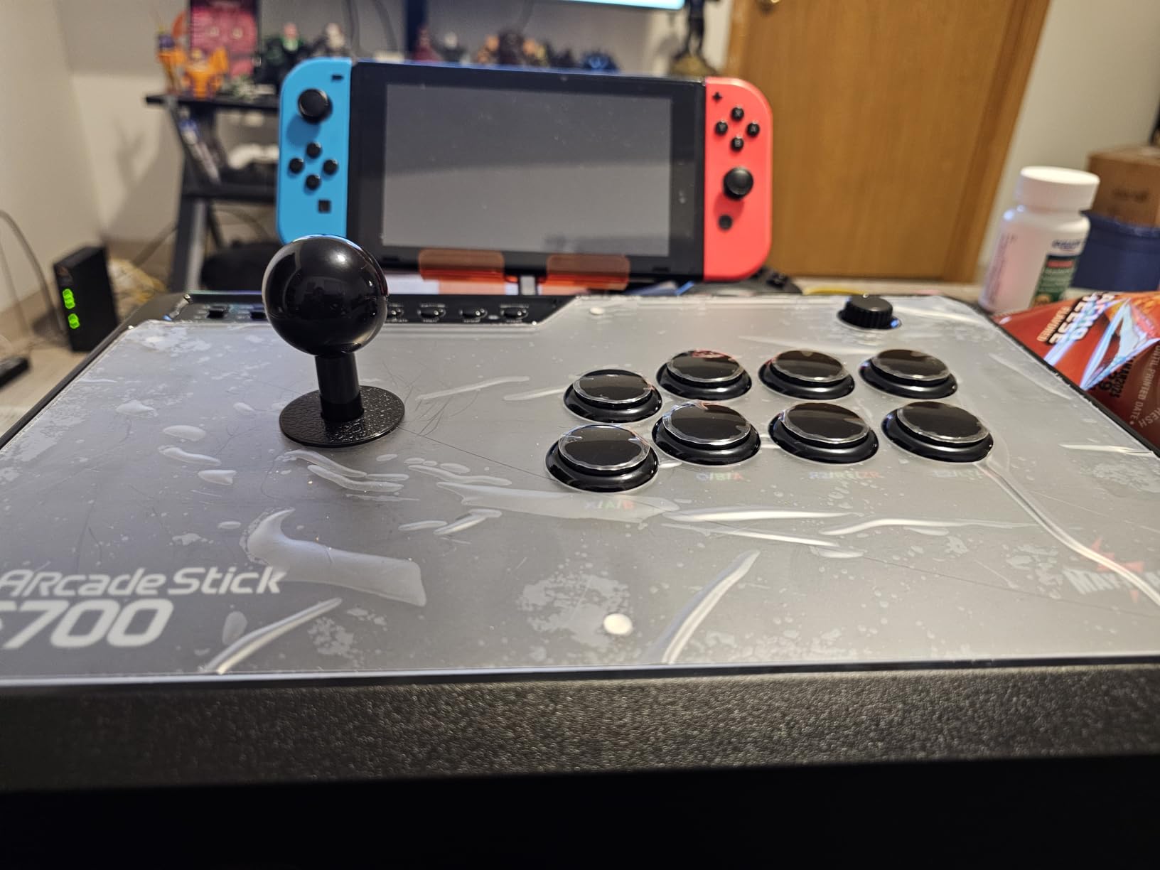 MAYFLASH Arcade Stick F700 for PS5, PS4, Switch, Switch 2, Windows, Apple, Android and more. Fight Stick Support Wireless Bluetooth, 2.4G Receiver and Wired Connection customer photo 1