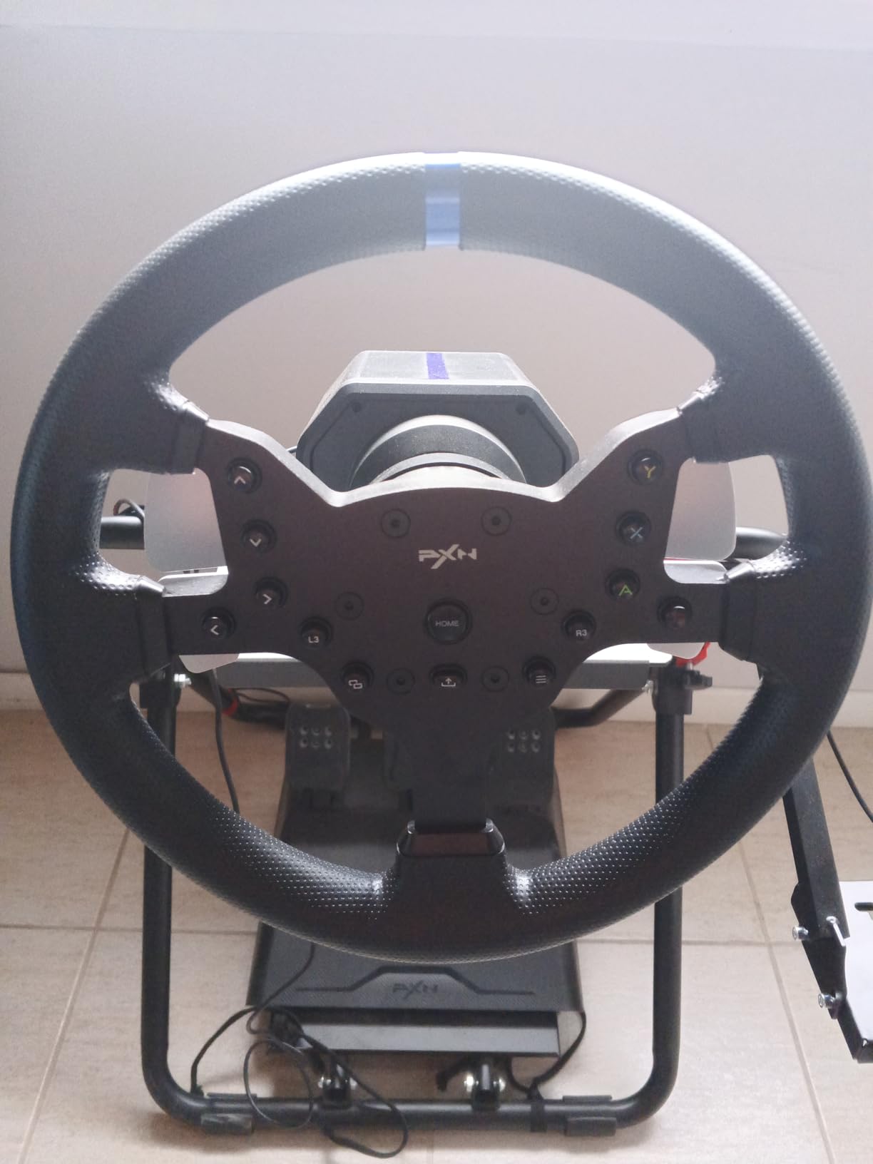 PXN V99 Force Feedback Racing Wheel, with Pedals and Shifter | Detachable 270/900 Steering Wheel, Hall Pedals & H-Shifter - for PC, Xbox Series X|S, Xbox One, and PS4 customer photo 2