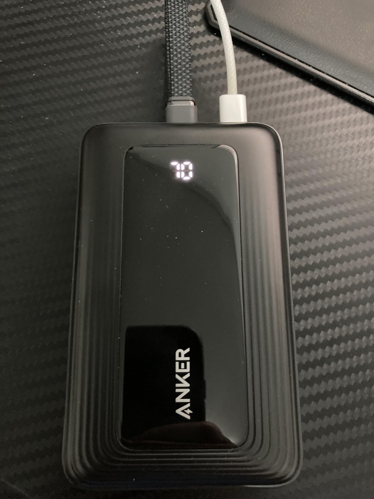 Anker Zolo Power Bank (2025 Upgraded Version), 20,000mAh 30W High-Speed Portable Charger with Built-in USB-C Cable, Battery Pack for iPhone 17/16 / 15 Series, Galaxy, and More customer photo 2