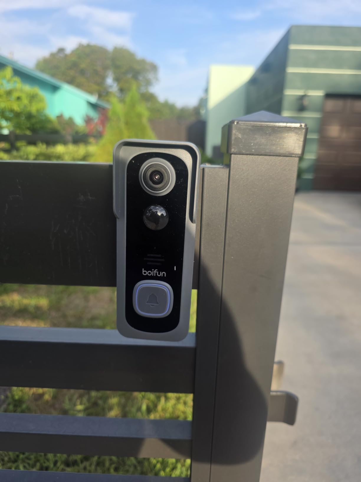 BOIFUN Video Doorbell Camera Wireless - No Subscription Required, 2K HD | 166° Wide View, HDR Night Vision, Motion Alerts, Two‑Way Audio & Battery Video Doorbell with Chime, 2.4 GHz Wi‑Fi Only customer photo 1