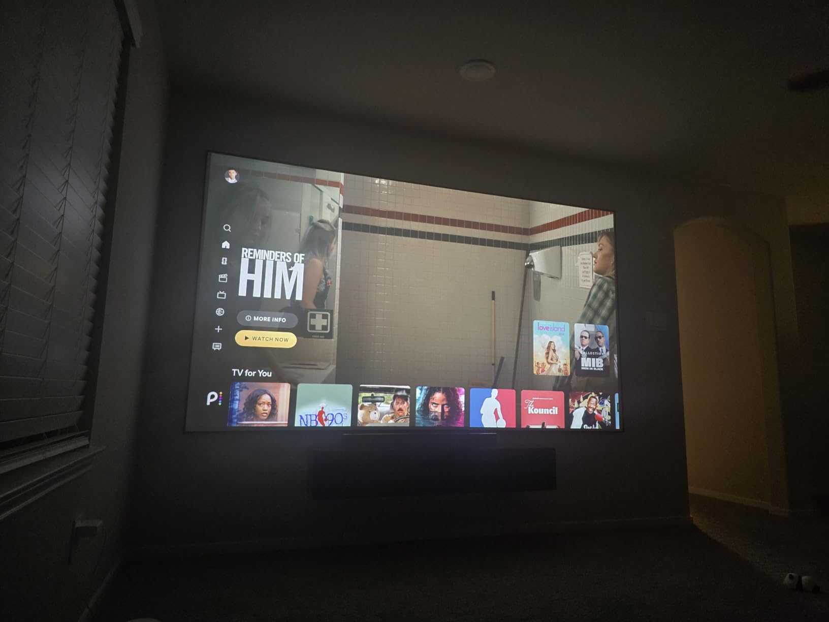 BenQ TK710 4K HDR Laser 3200 Lms Home Entertainment Movie & Gaming Projector | 3200 Lms, 4ms Input Lag, 240Hz Refresh Rate, HDR10, eARC Support, Lens Shift, 1.3x Zoom, 3 year warranty customer photo 1