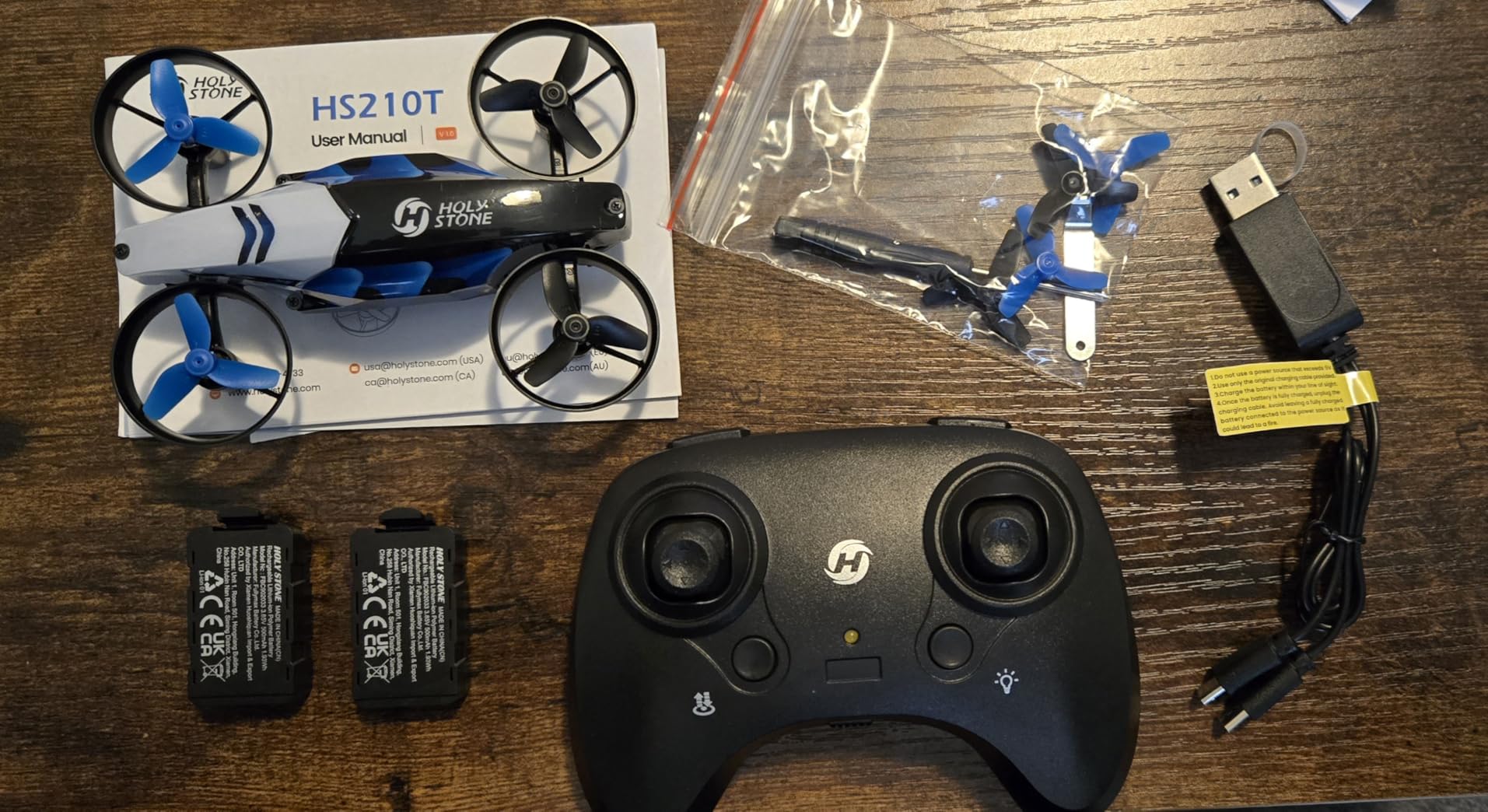 Holy Stone HS210T Drones for Kids, 2 IN1 MINI Indoor Drone with Land & Fly Mode, Four Posture Deformations RC Quadcopter with 3D Flip, Auto Hovering, Easter day& Birthday Toy Gift for Boys and Girls customer photo 2