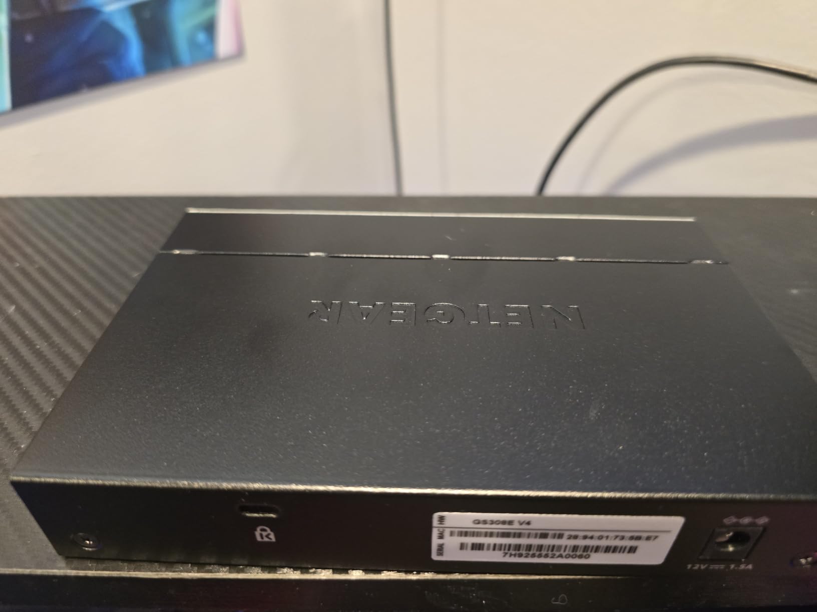 NETGEAR 8-Port Gigabit Ethernet Easy Smart Managed Network Switch (GS308E) | Essentials Model, Desktop or Wall Mount, Home Network Hub, Office Ethernet Splitter, Silent Operation customer photo 1