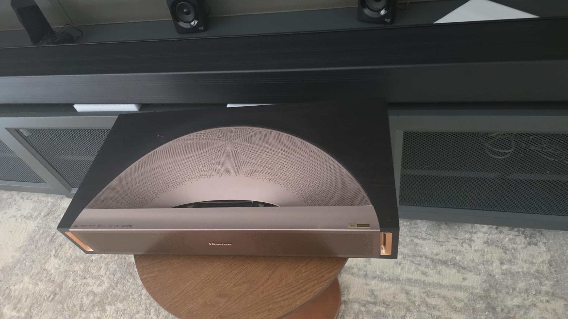 Hisense PL2, Ultra Short Throw Home Theater Laser Projector, 80