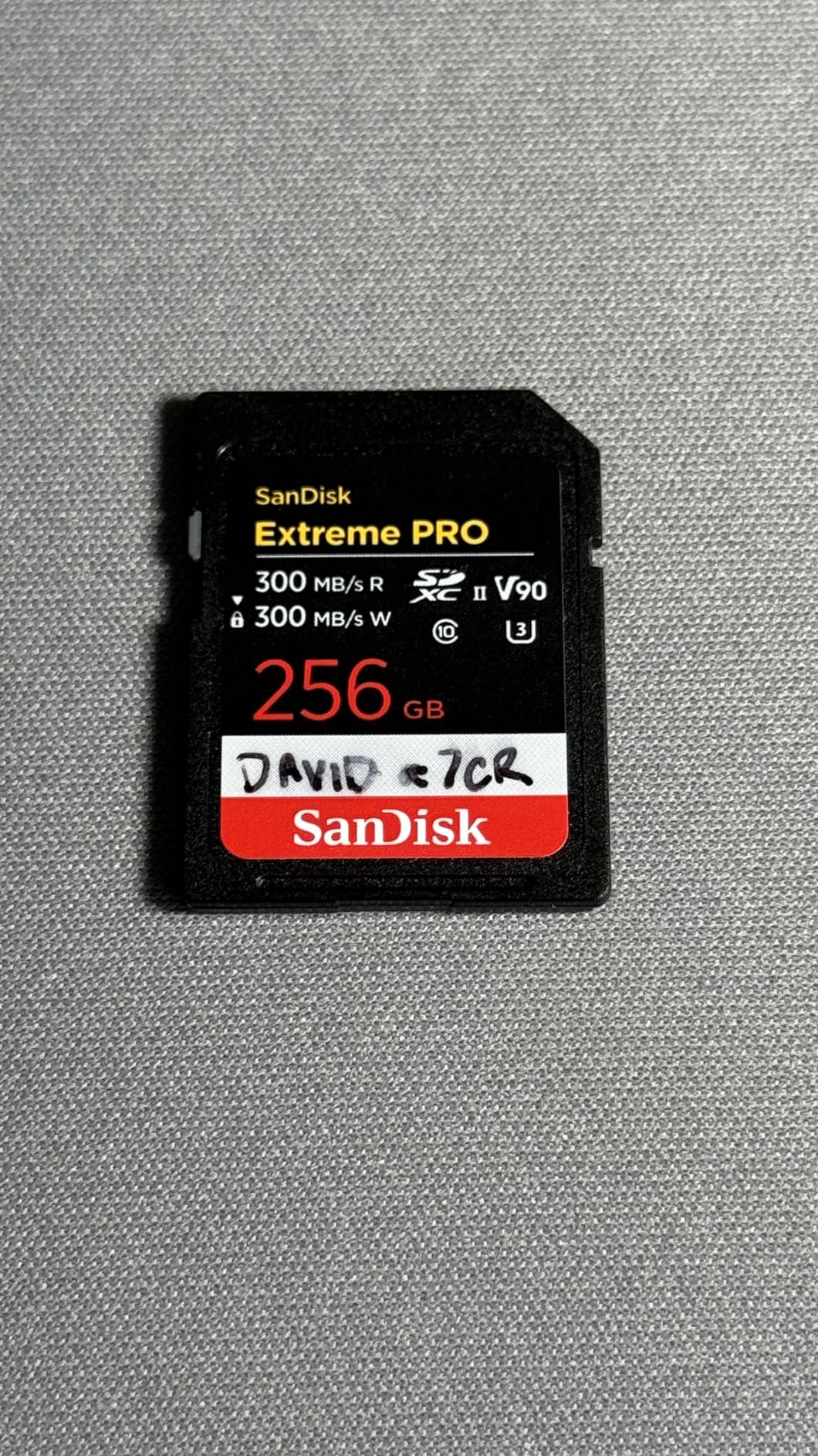 SANDISK 128GB Extreme PRO SDXC UHS-II Memory Card - Up to 300MB/s Read and Write speeds, V90, 8K, 4K UHD customer photo 2