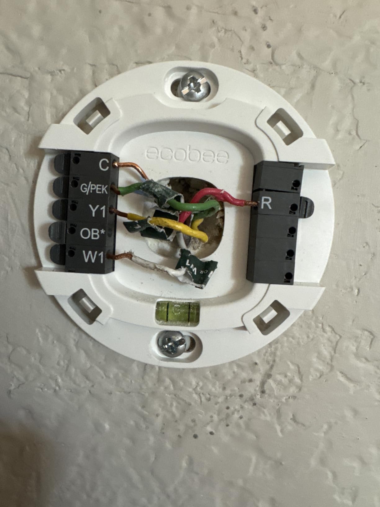 ecobee Smart Thermostat Essential - WiFi Thermostat, Energy Star Certified, Works with Siri, Alexa, Google Assistant customer photo 2