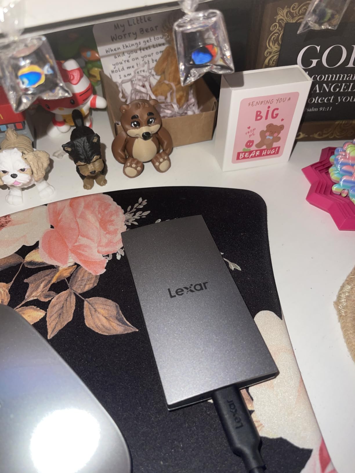 Lexar ES3 1TB External SSD, USB 3.2 Gen2 Portable SSD, PSSD Up to 1050MB/s Read, 1000MB/s Write, External Solid State Drive Compatible with iPhone 17 Series/Mac/PS5/XBOX/Laptop/PC, Blue customer photo 1