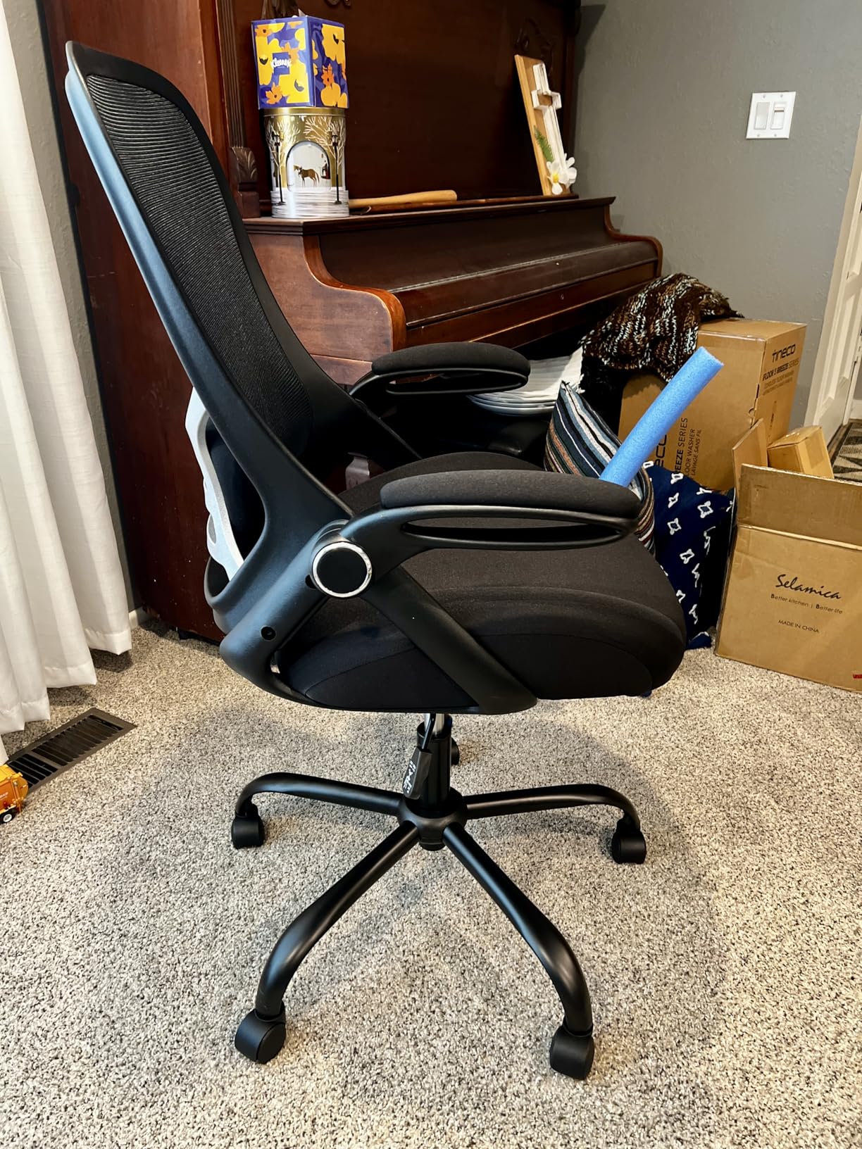 HYLONE Big and Tall 400lbs Heavy Duty Office Chair, 5