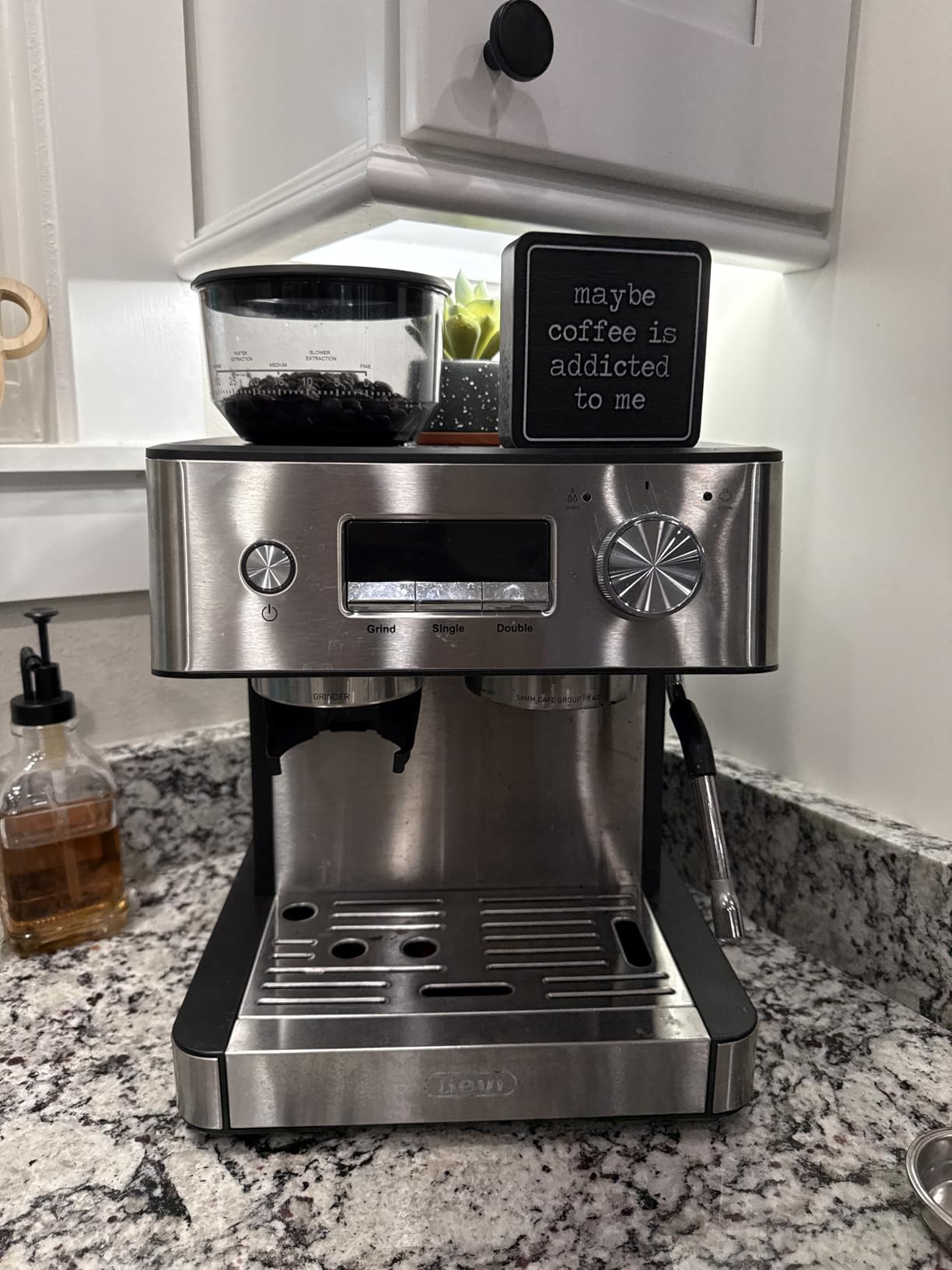 (2026 Upgrade) Gevi 20 Bar Espresso Machine with Grinder & Steam Wand for Latte Cappuccino | Removable Water Tank, Powerful Milk Frother, Stable Pressure System For Crafting Silky Homemade Coffee Drinks customer photo 1