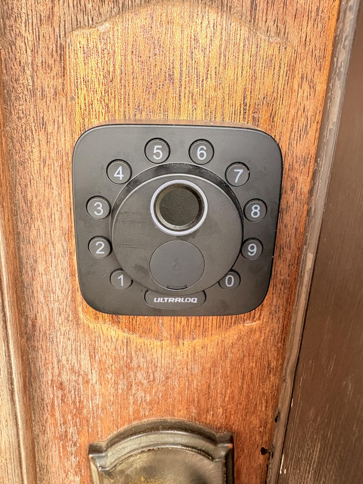 ULTRALOQ Bolt SE Smart Lock, Built-in Wi-Fi, Matter Over Thread, Works with Apple Home, Alexa, Google, 7-in-1 Keyless Entry Deadbolt with Fingerprint ID, App, Keypad, Remote Control, 18 Months Battery customer photo 2