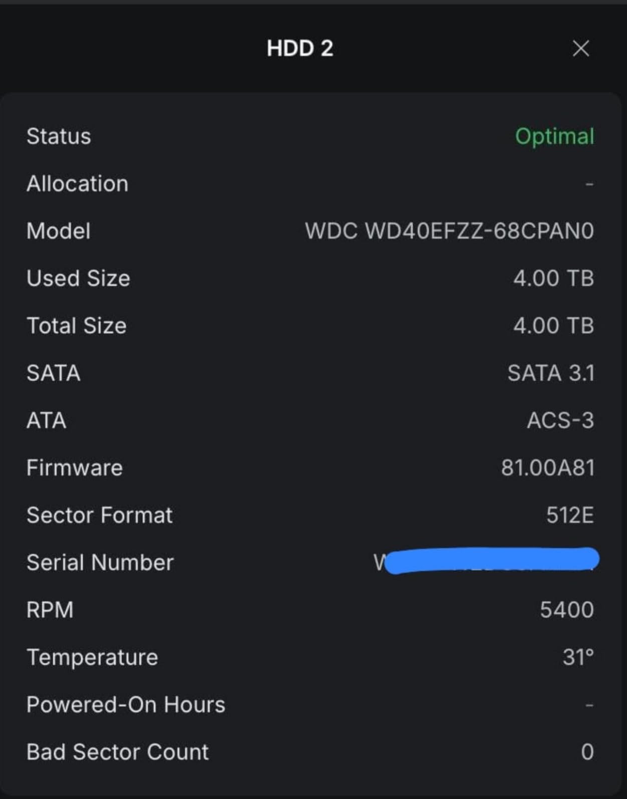 Western Digital 4TB WD Red Plus NAS Internal Hard Drive HDD - 5400 RPM, SATA 6 Gb/s, CMR, 128 MB Cache, 3.5