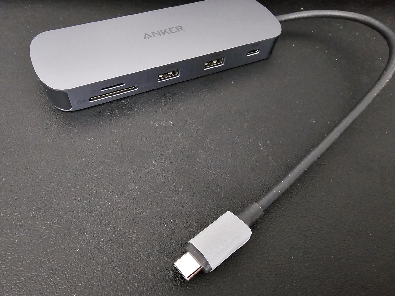 Anker Nano Laptop Docking Station Dual Monitor, 8-in-1 USB C Hub for Windows, Dual 4K@60Hz for DP 1.4, 10Gbps USBC & USBA Data Ports, 85W PD, SD/TF Card Reader, for Dell/Lenovo/HP (Charger Not Included) customer photo 1