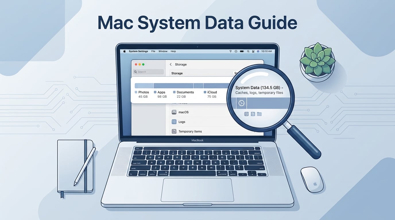 What System Data storage is on a Mac and how to clear it