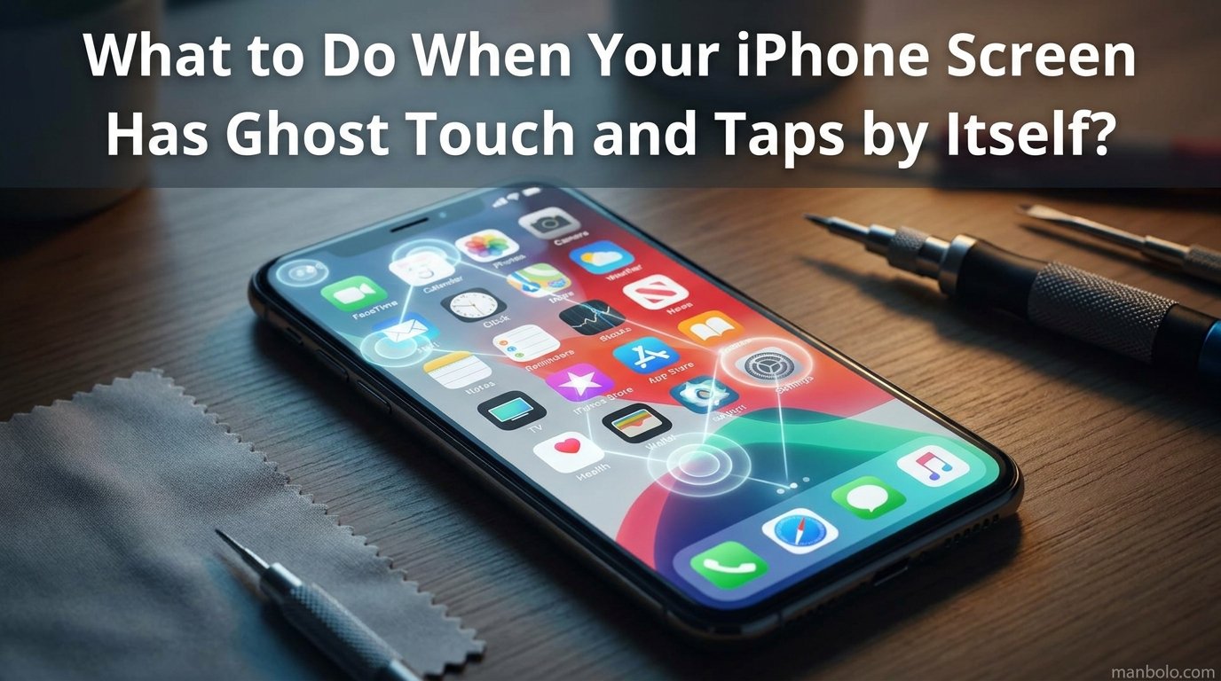 What to do when your iPhone screen has ghost touch and taps by itself
