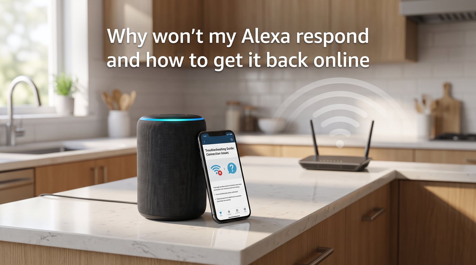Why won't my Alexa respond and how to get it back online