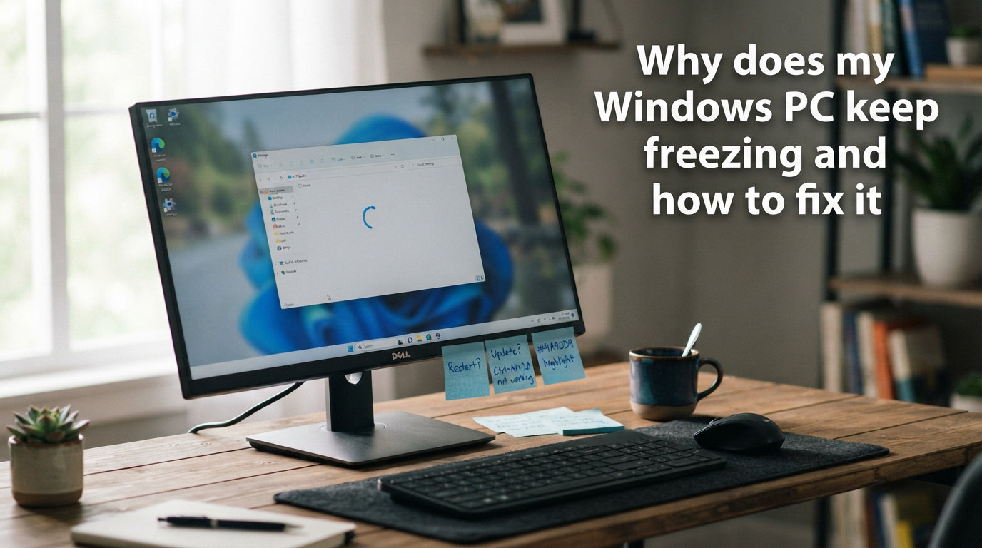 Why does my Windows PC keep freezing and how to fix it