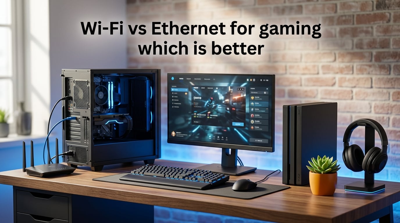 Wi-Fi vs Ethernet for gaming which is better