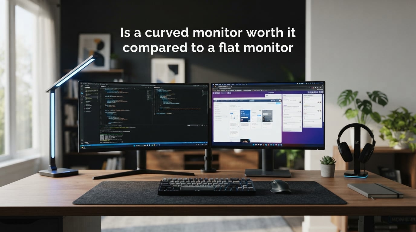 Is a curved monitor worth it compared to a flat monitor