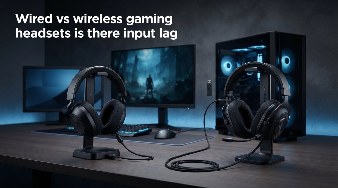 Wired vs wireless gaming headsets is there input lag