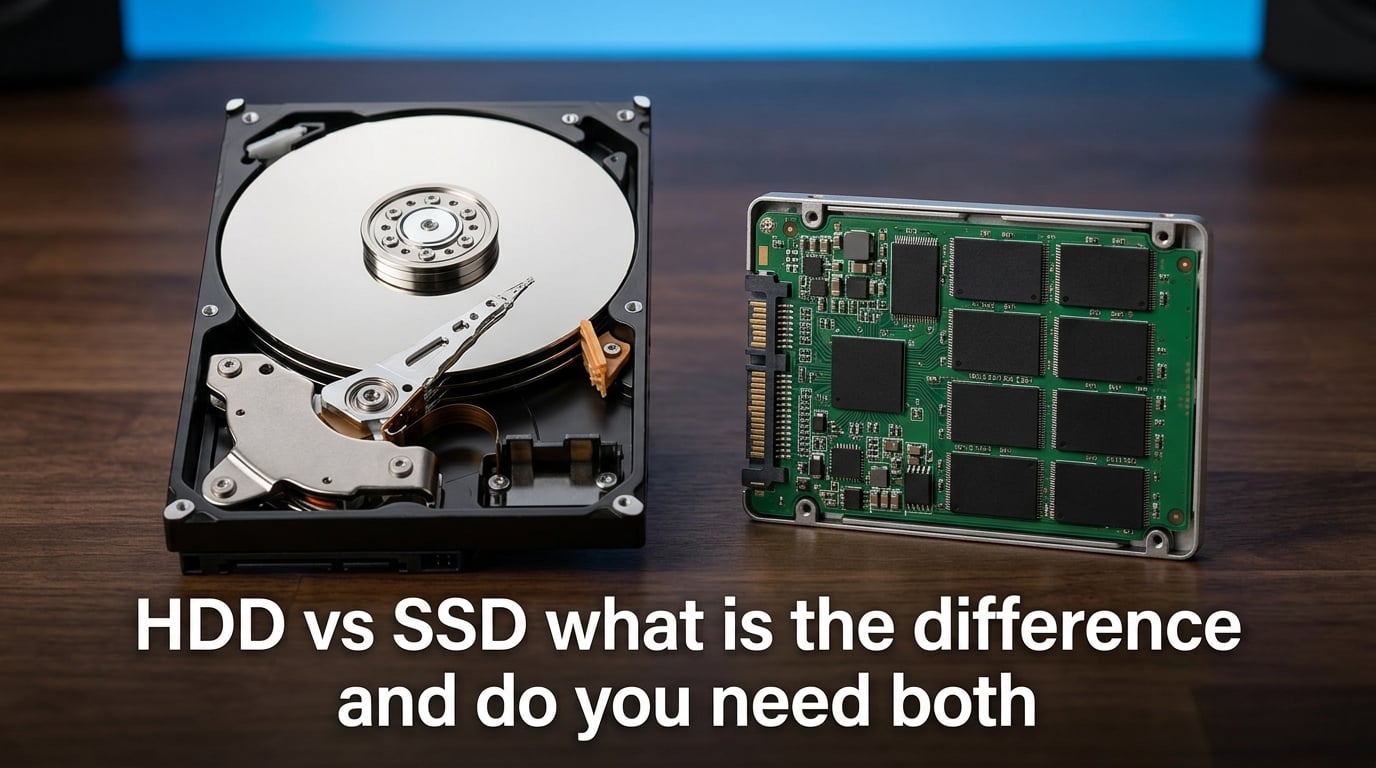 HDD vs SSD what is the difference and do you need both