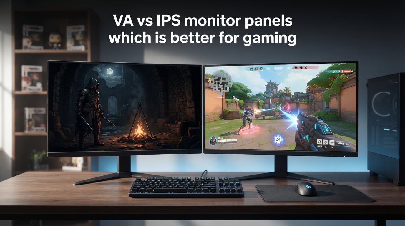 VA vs IPS monitor panels which is better for gaming