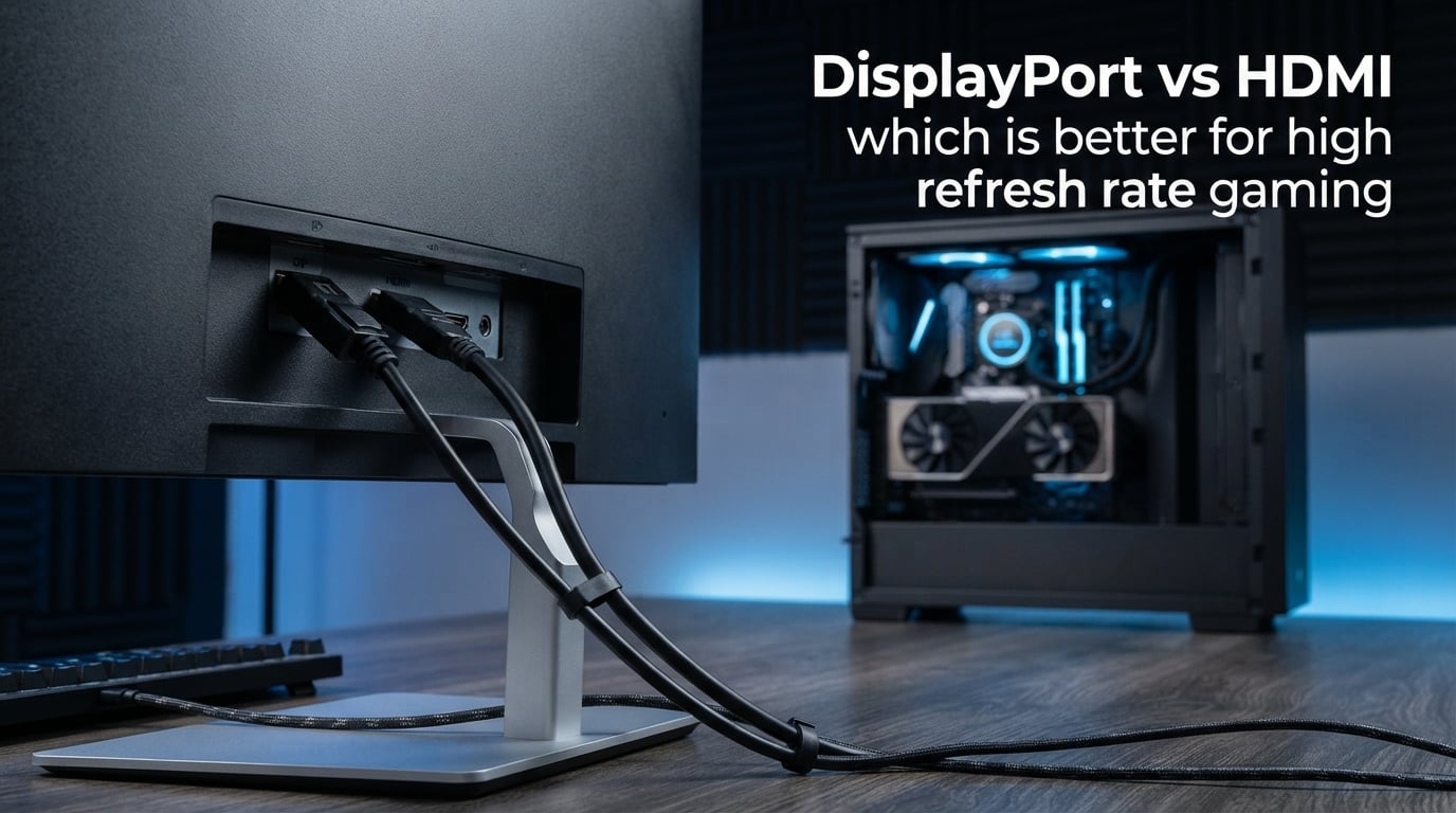 DisplayPort vs HDMI which is better for high refresh rate gaming