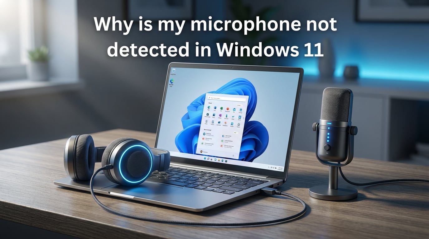 Why is my microphone not detected in Windows 11