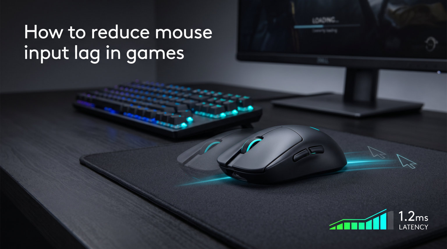 How to reduce mouse input lag in games
