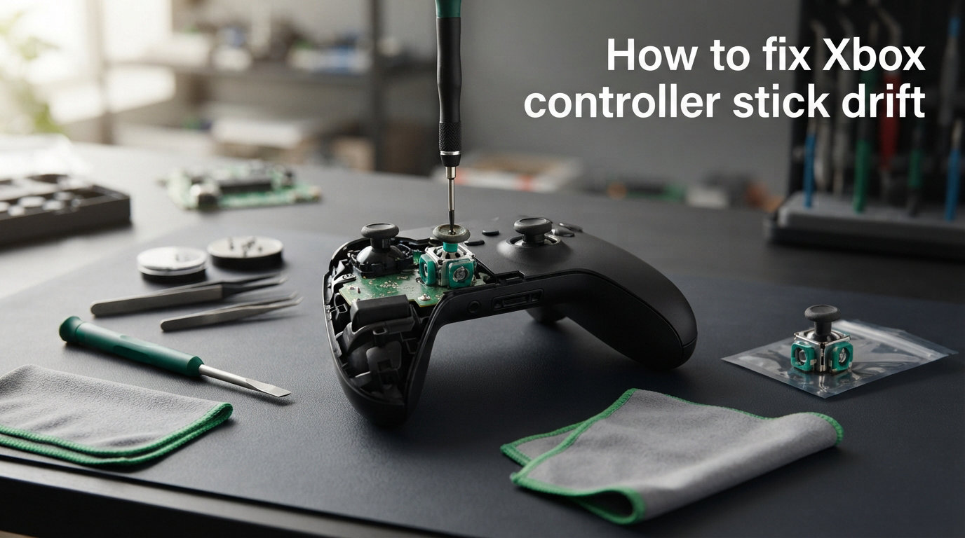 How to fix Xbox controller stick drift