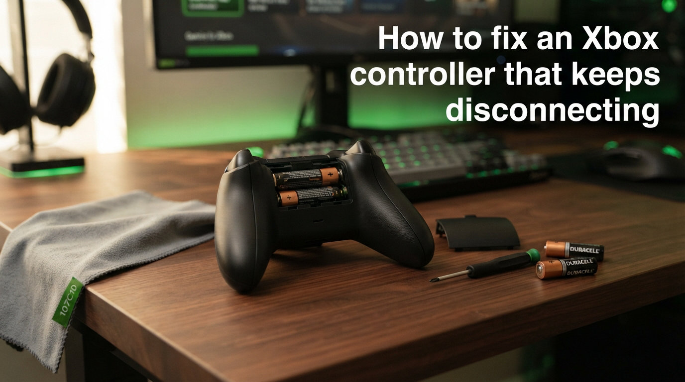 How to fix an Xbox controller that keeps disconnecting