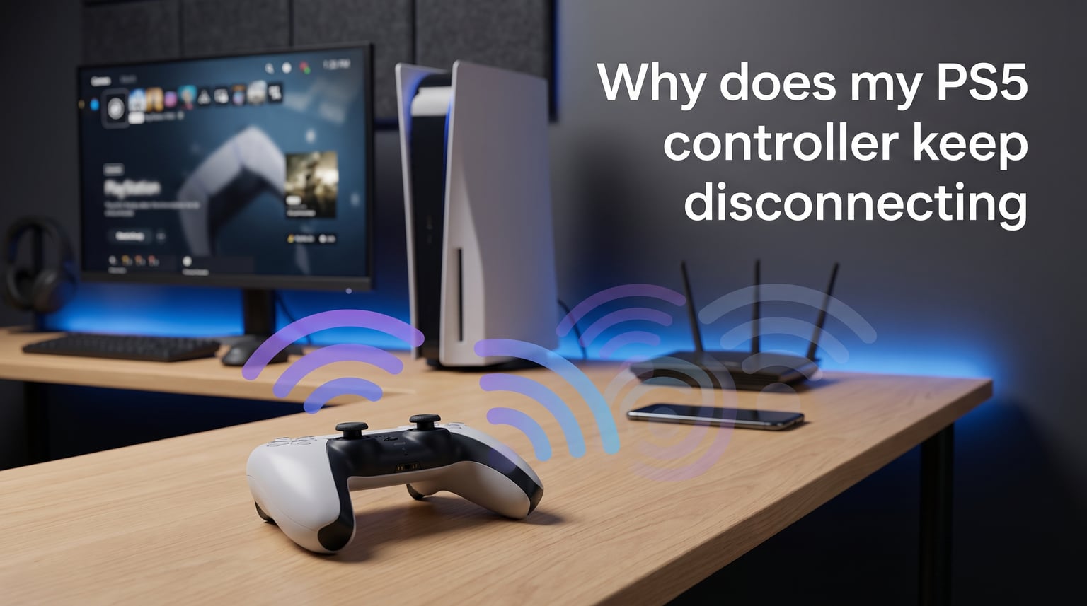 Why does my PS5 controller keep disconnecting